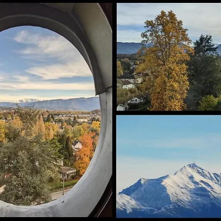 Le Bateau Perche Dans Chateau Avec Vue Pyrenees ! *